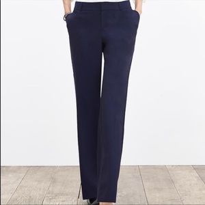 Banana Republic Martin Straight fit navy suit pants
